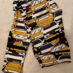 LuLaRoe TC leggings taxicab nyc print